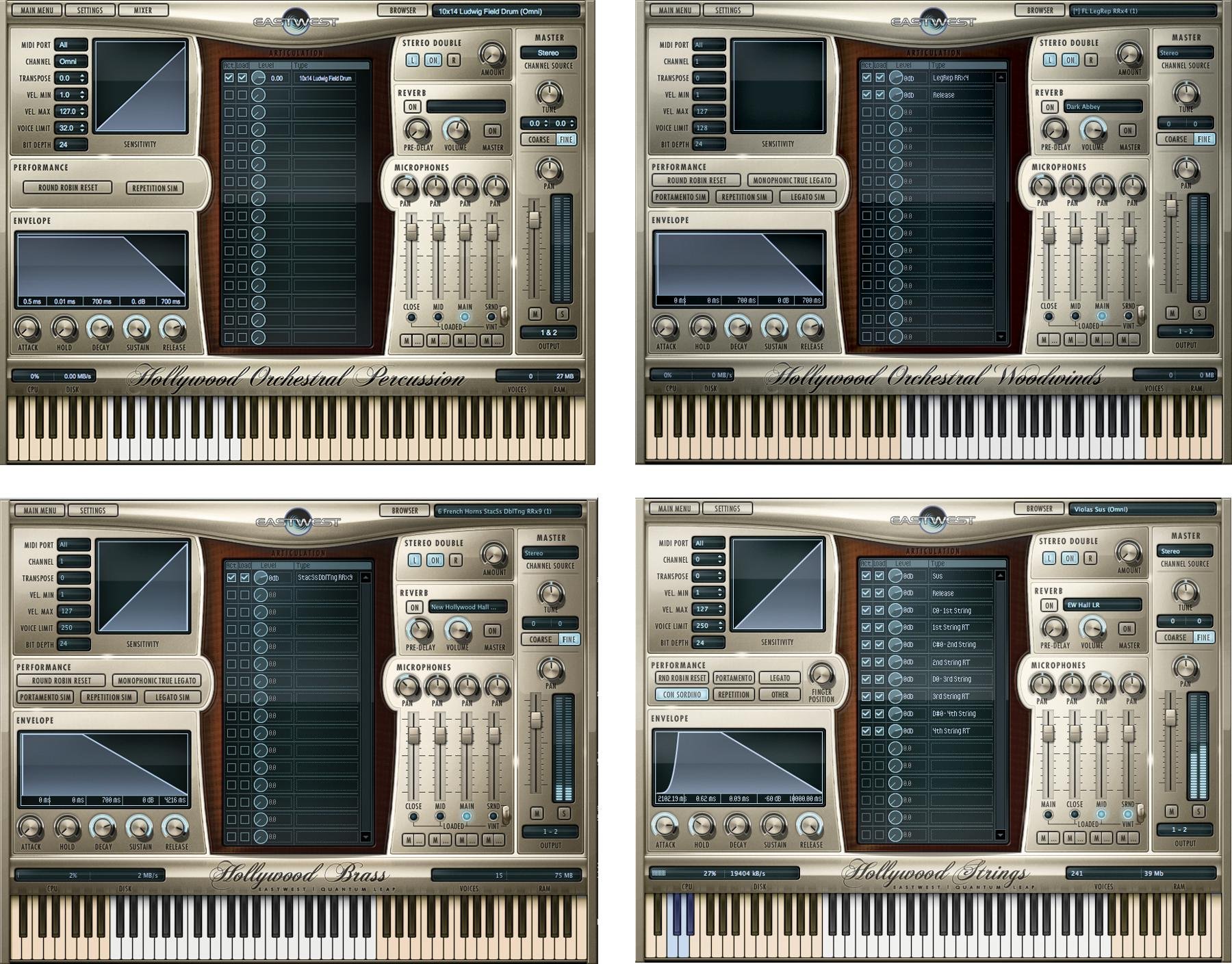 east west symphonic orchestra vs hollywood orchestra