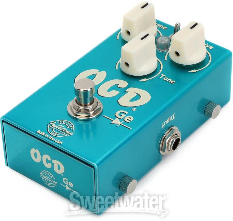 Fulltone Custom Shop OCD-Ge Germanium Obsessive Compulsive Drive Pedal