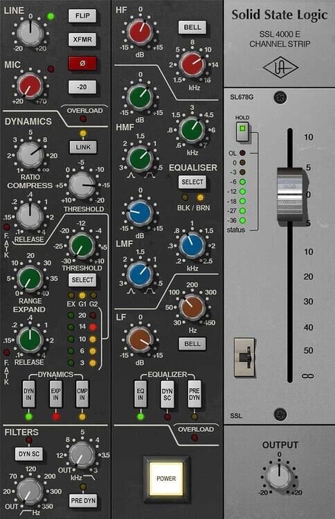 Universal Audio SSL 4000 E Channel Strip UAD Plug-in | Sweetwater
