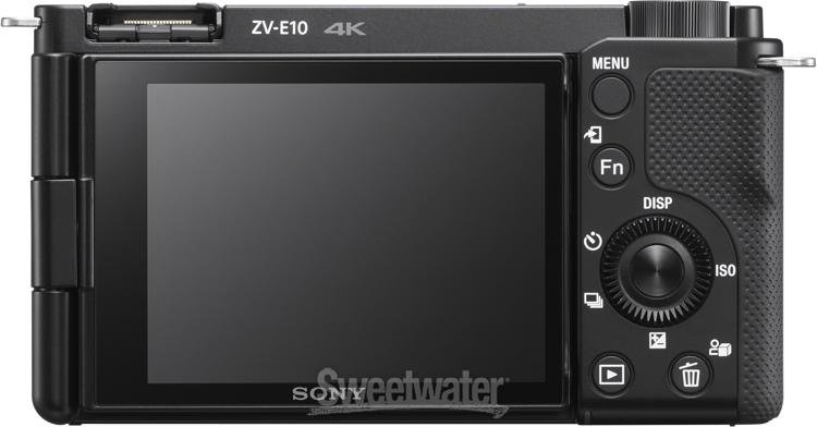 Sony Alpha ZV-E10 Mirrorless Vlog Camera with 16-50mm Lens