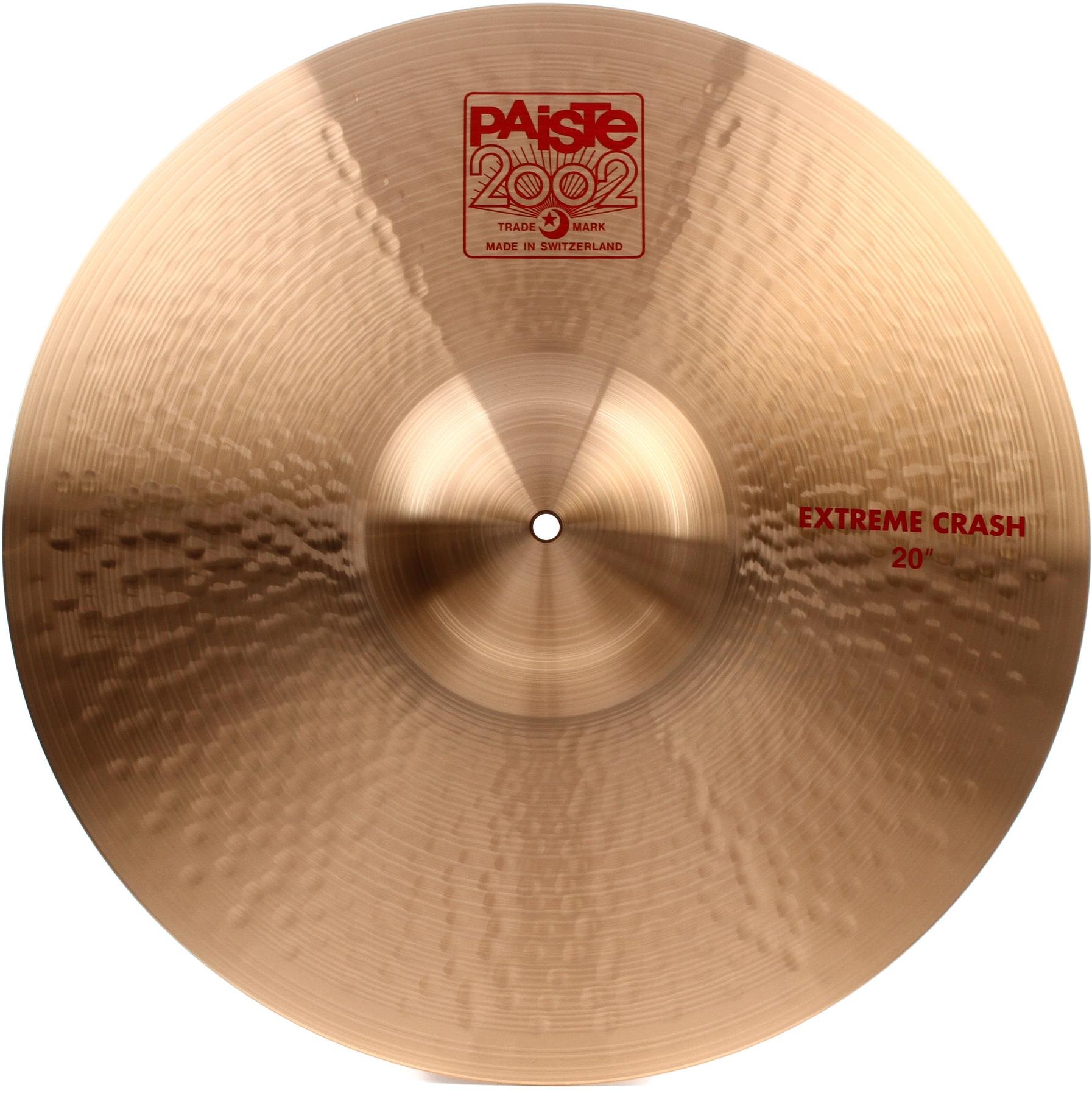 Paiste 20 inch 2002 Extreme Crash Cymbal | Sweetwater