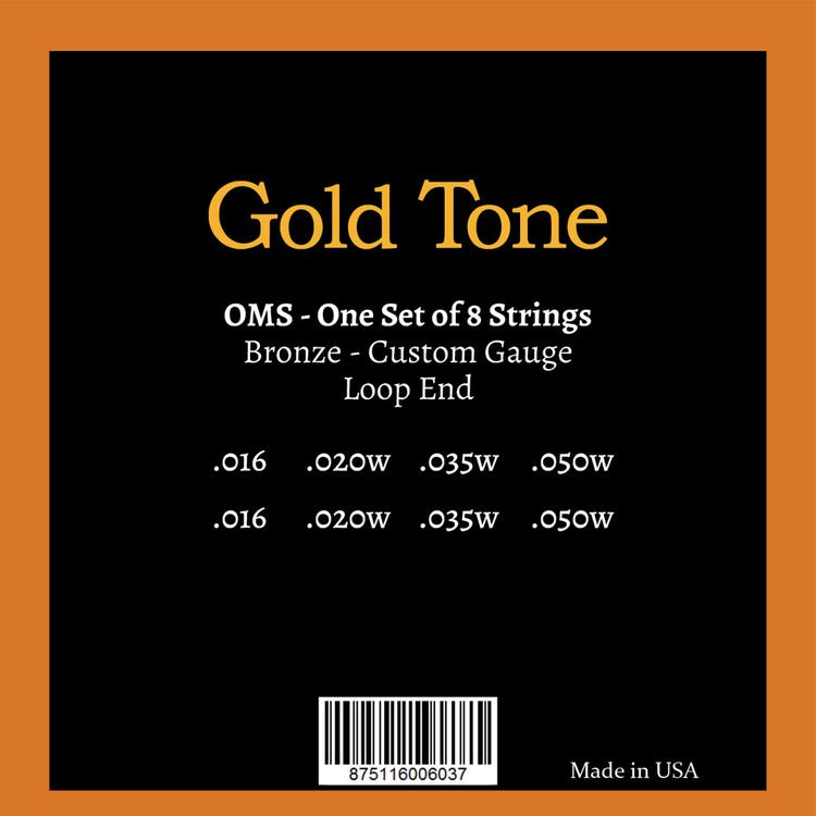 Gold Tone Octave Mandolin String Set .016.050 Sweetwater