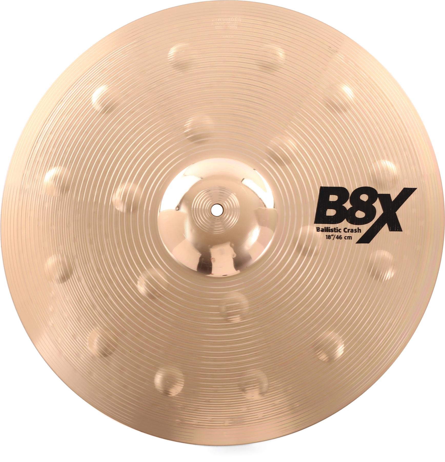 Sabian 18 inch B8X Ballistic Crash Cymbal | Sweetwater