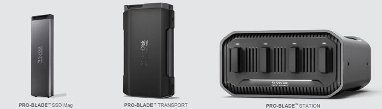 SanDisk Professional Pro-Blade Transport SSD 2To - Disque dur ssd - Achat  et prix
