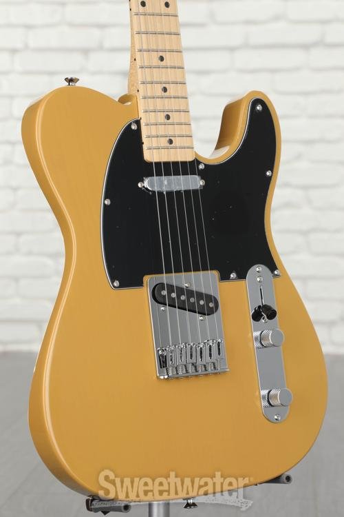 Squier Affinity Series Telecaster Electric Guitar - Butterscotch Blonde with Maple Fingerboard