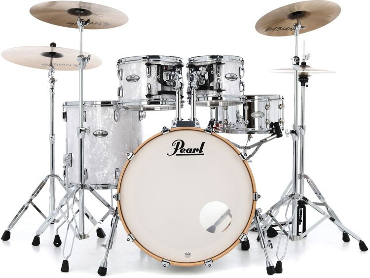 Pearl Professional Maple 4-piece Shell Pack - White Marine Pearl