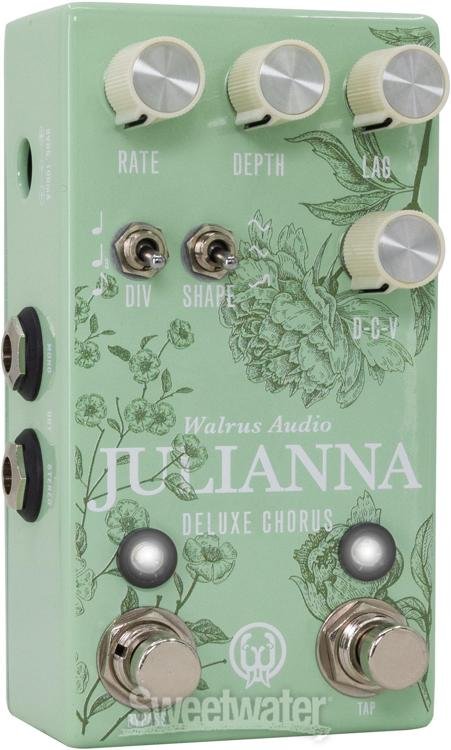 Walrus Audio Julianna Analog Deluxe Chorus/Vibrato Pedal - Floral