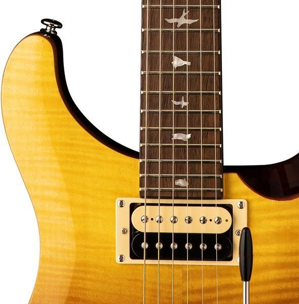 Prs se custom on sale 24 amber fade