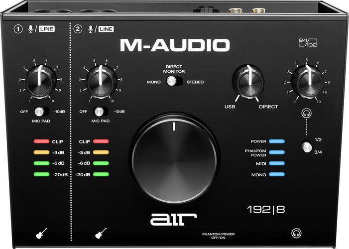 M-Audio AIR 192|8 USB Audio Interface | Sweetwater