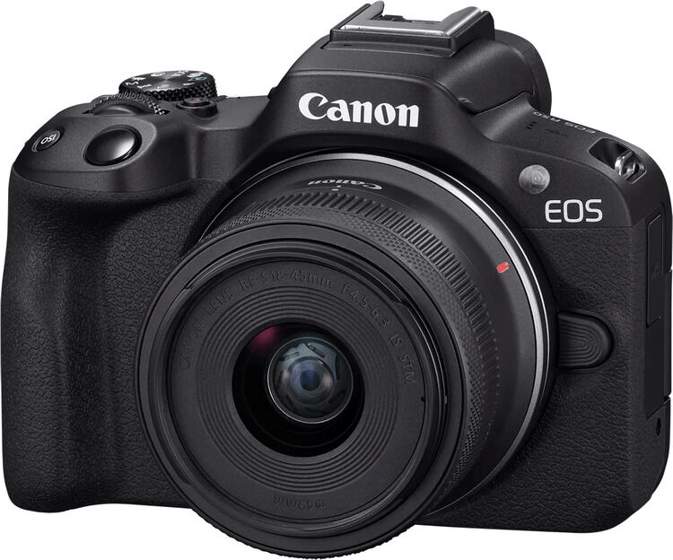 Canon EOS R50 Kit with RF-S 18-45mm f/4.5-6.3 IS STM Lens