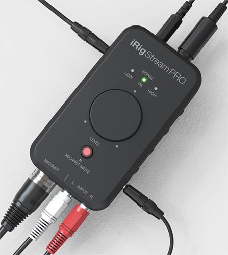 PC/タブレット PC周辺機器 IK Multimedia iRig Stream Pro - Streaming Audio Interface for iOS 