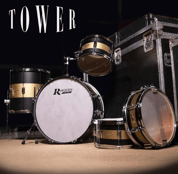 レビューの多い高評価商品特集！ Rogers Drums Tower 3-piece Shell Pack with 18-inch Kick その他