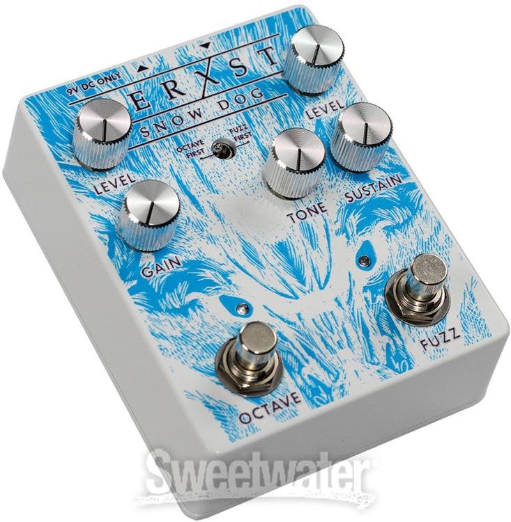 Lerxst Snow Dog Octave Fuzz Pedal | Sweetwater