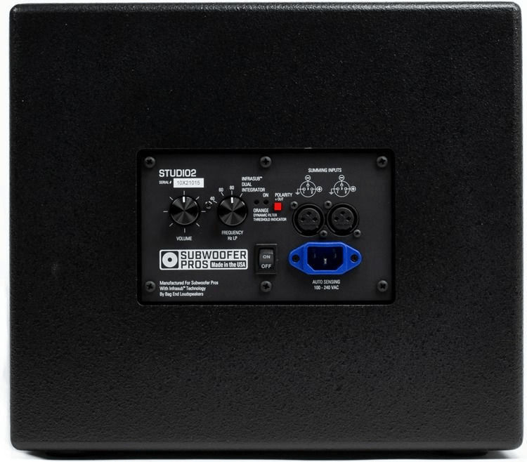 Subwoofer Pros Studio Sub212C Powered Studio Subwoofer Sweetwater