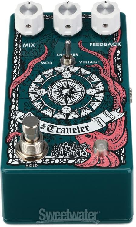 Matthews Effects The Traveler Exploratory Reverb Pedal