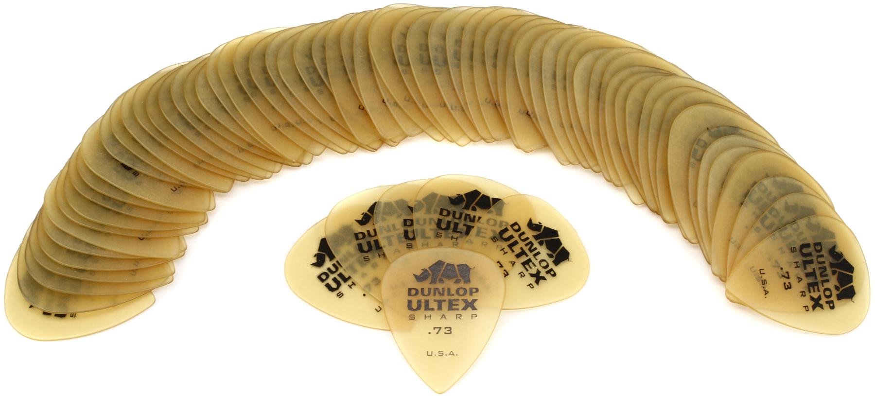 Dunlop Guitar Picks 72 Pack Ultex Sharp 2.0mm 433R