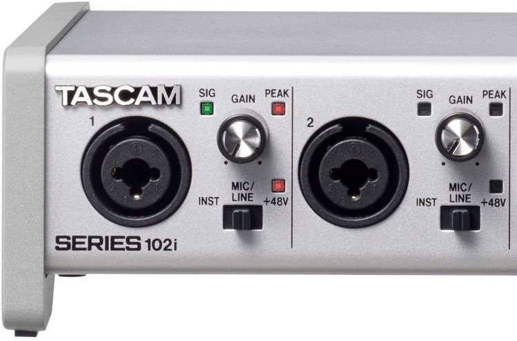 TASCAM Series 102i USB Audio & MIDI Interface | Sweetwater