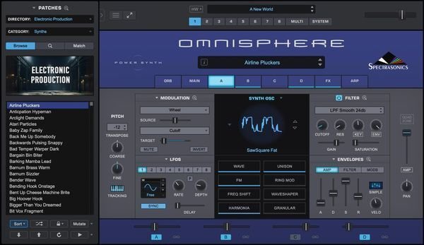 Spectrasonics Omnisphere 3 Synthesizer Software (Physical) - Upgrade for Registered Users of Omnisphere 1-2