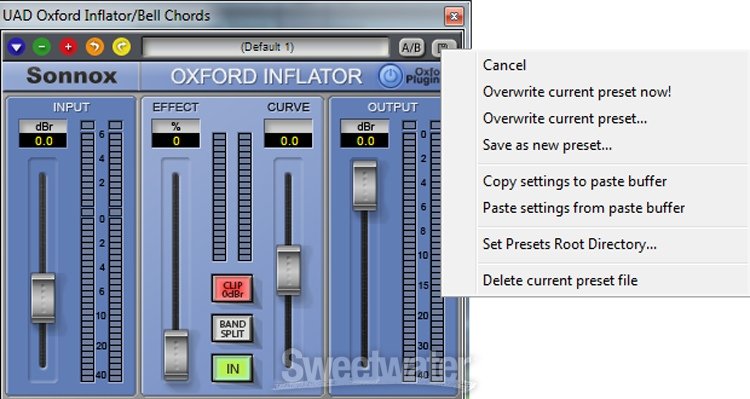 Sonnox Oxford Inflator Native Plug-in
