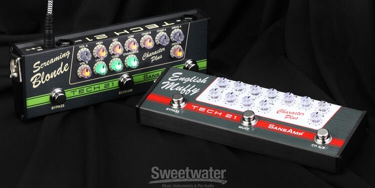 Tech 21 SansAmp Character Plus - Screaming Blonde | Sweetwater