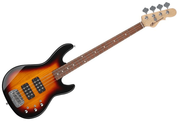 G&L Tribute L-2000 Bass Guitar - 3-Tone Sunburst | Sweetwater