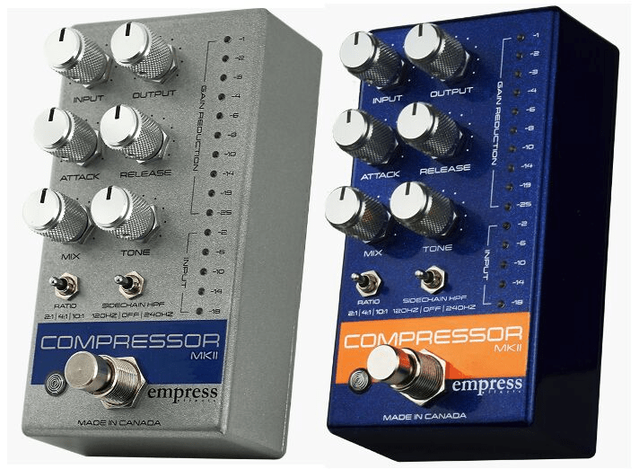 Empress Effects Guitar Compressor MKII Pedal - Blue | Sweetwater