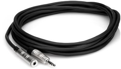Hosa HXMM-010 Pro Headphone Extension Cable - 3.5mm REAN TRS Female to 3.5mm TRS Male - 10 foot