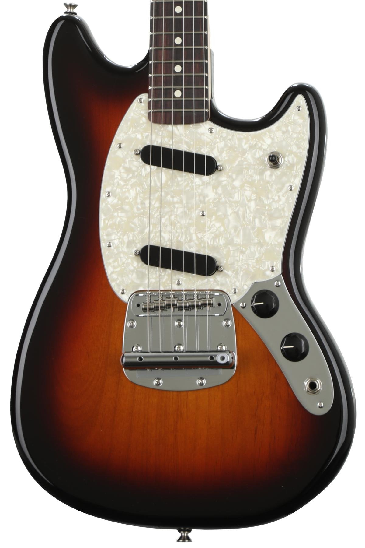 Fender American Performer Mustang - 3-Tone Sunburst with Rosewood 