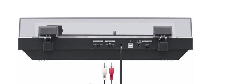Sonos Five Wireless Speaker & Sony PS-LX310BT Turntable Bundle - Powerbutton