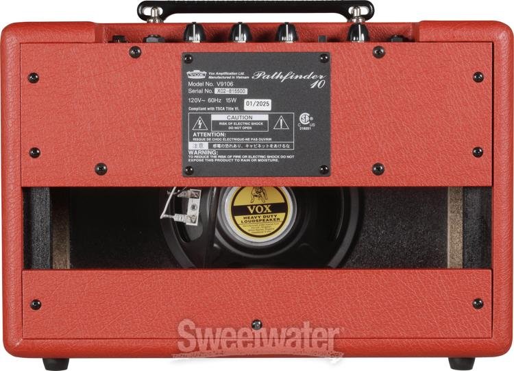 Vox Pathfinder 10 Guitar Combo Amp - Limited-edition Red