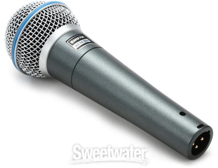 Shure Beta 58A Supercardioid Dynamic Vocal Microphone | Sweetwater