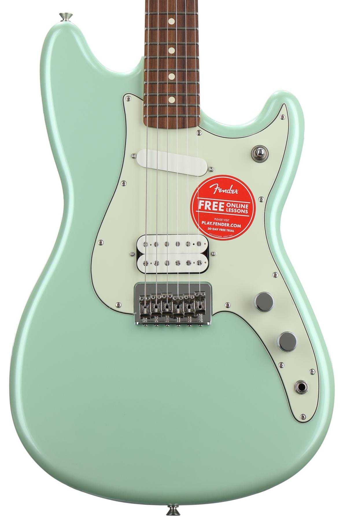 Fender Duo Sonic Hs Daphe Blue With Pau Ferro Fingerboard Sweeer Fender Duo Sonic Hs Surf Pearl With Pau Ferro Fingerboard