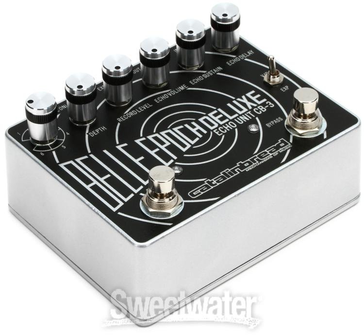 Catalinbread Belle Epoch Deluxe Tape Echo Pedal - Silver | Sweetwater