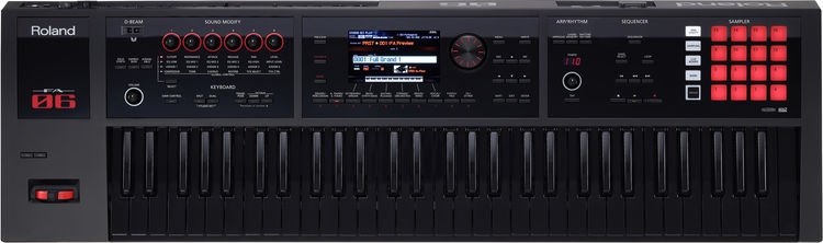 Roland FA-06B 61-key Music Workstation - Limted Edition Black on ...