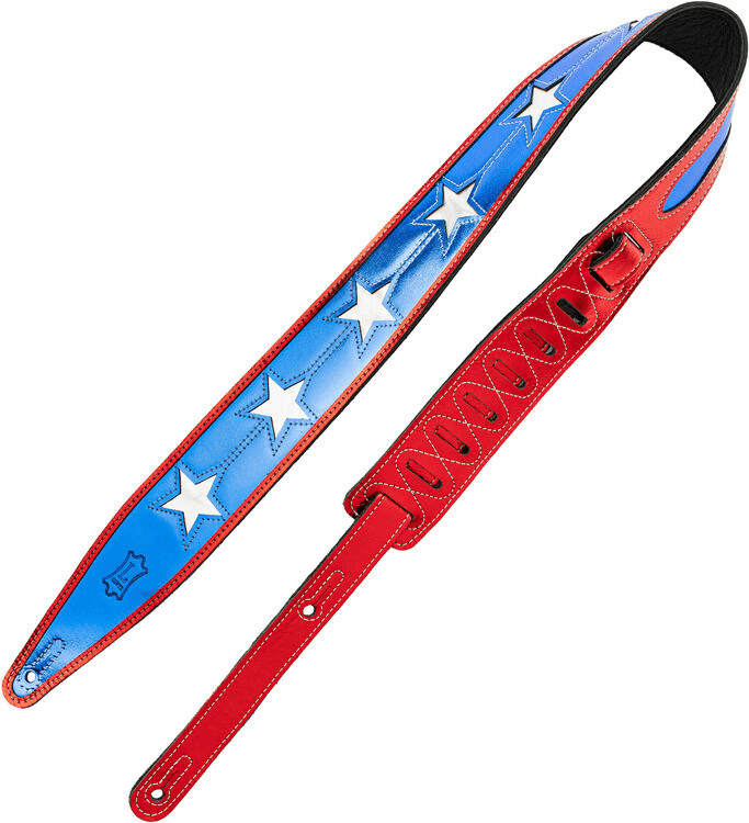 Levy's x Jodi Head '70s Icon Series Leather Guitar Strap - The