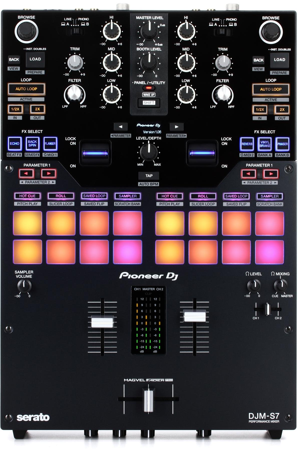 pioneer serato mixer