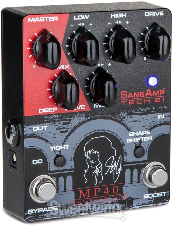Tech 21 Geddy Lee MP40 Limited Edition Signature SansAmp Pedal