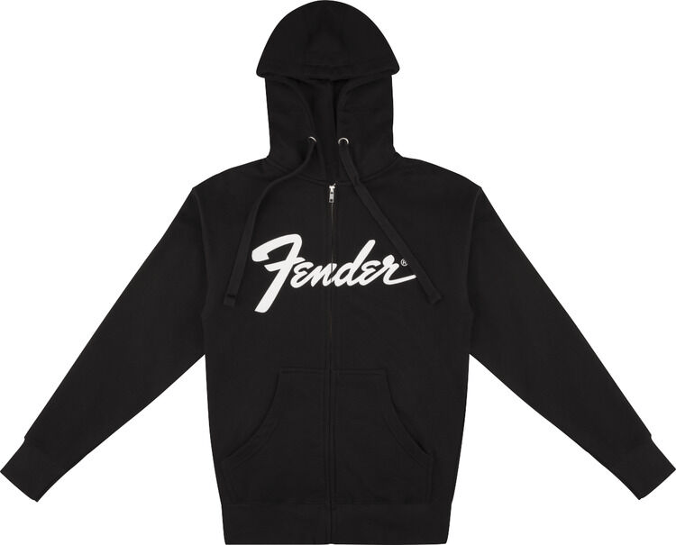 Fender Transition Logo Zip Front Hoodie - X-Large | Sweetwater