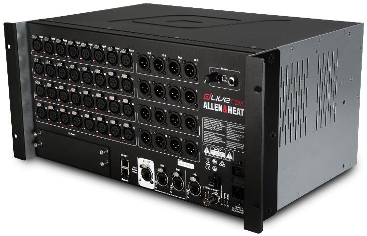Allen & Heath dLive CDM32 UFX MixRack 32-input Digital Stage Box