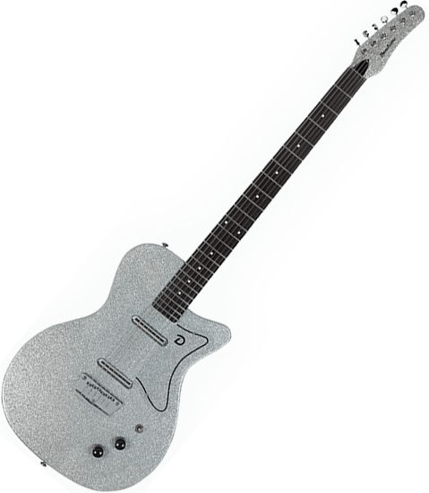 danelectro baritone silver