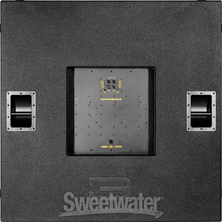BASSBOSS Krakatoa-MK3 7,500-watt 18-inch Powered Speaker - Textured Black