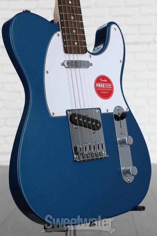 Squier Affinity Series Telecaster Electric Guitar - Lake Placid Blue with Laurel Fingerboard