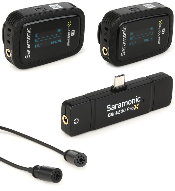 Amazon.com: Saramonic Blink 500 Pro X B6 2-Person Wireless