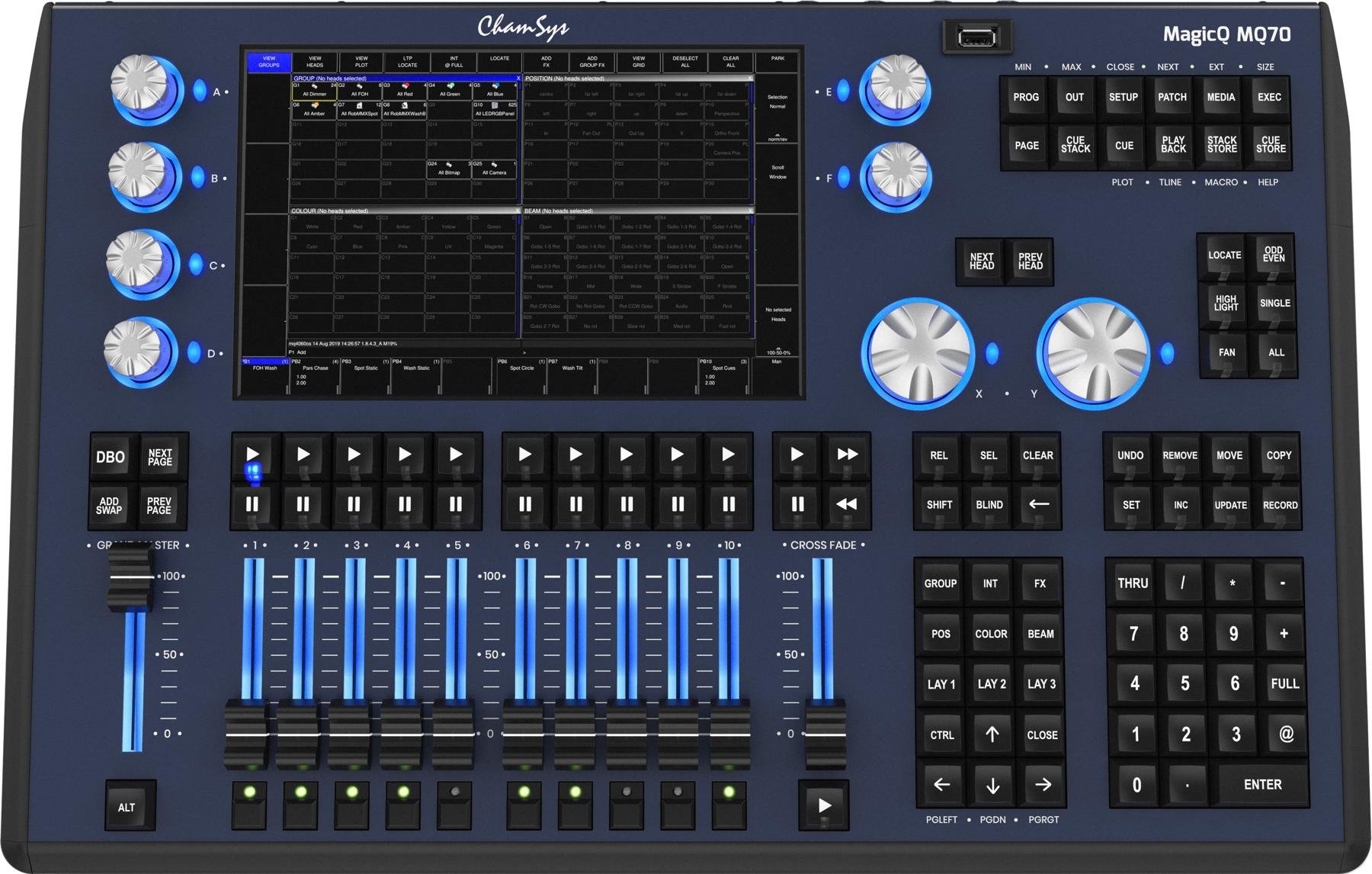 chamsys lighting desk