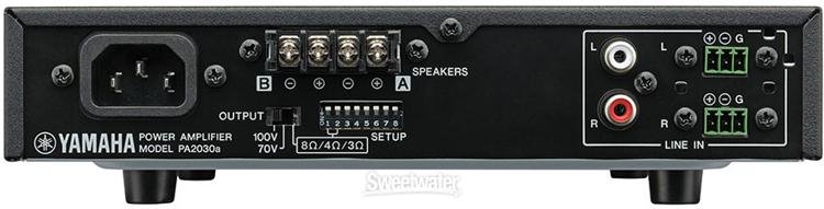 PA2030 YAMAHA AMPLIFICADOR COMPACTO DE POTENCIA DE 2*30W