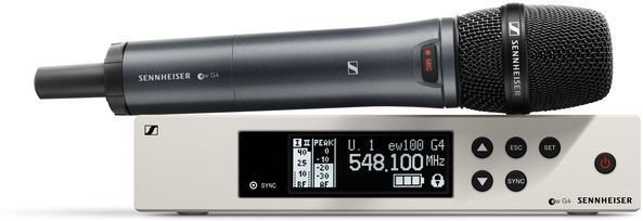 Sennheiser EW 100 G4-ME2/835-S Combo Wireless Handheld and