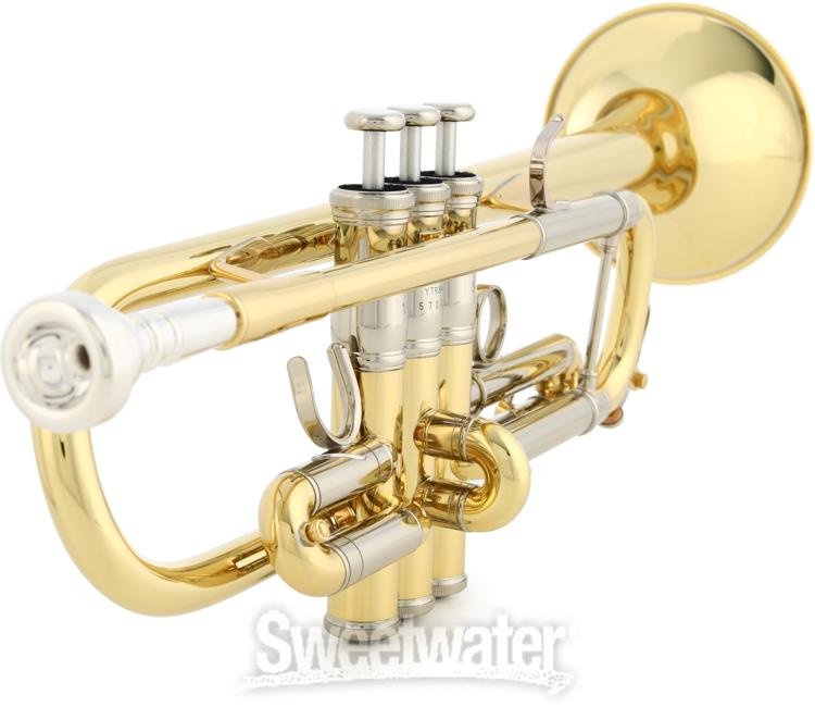 Yamaha YTR-8445 II Xeno Professional C Trumpet - Clear Lacquer