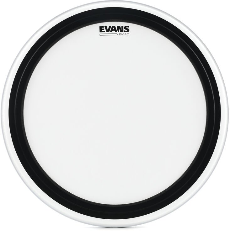 Evans EMAD Coated Bass Drum Batter Head - 22 inches