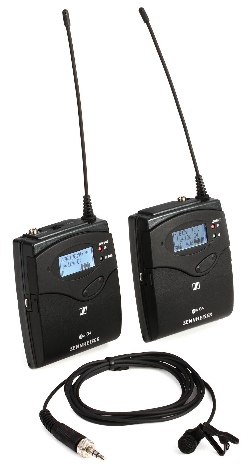 portable wireless microphone system