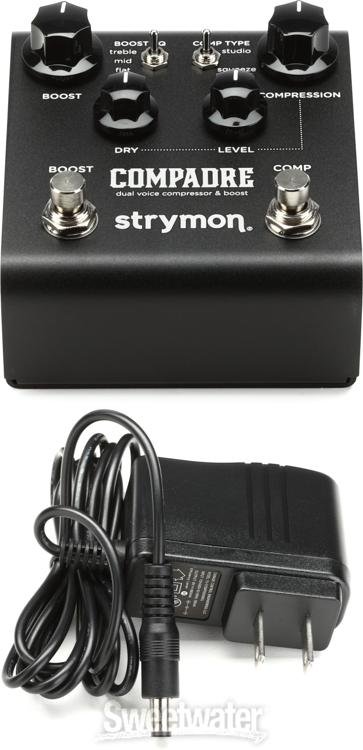 Strymon Compadre Dual Voice Compressor and Boost Pedal - Midnight